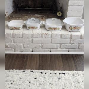 Set of 6 Vintage Corningware / Corning Ware Spice o Life / Spice Of Life Dishes